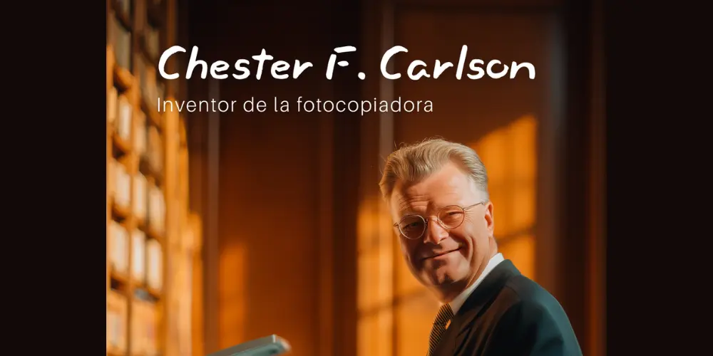 Chester F. Carlson El padre de la xerografía y el desafío del contenido formativo en AENOA